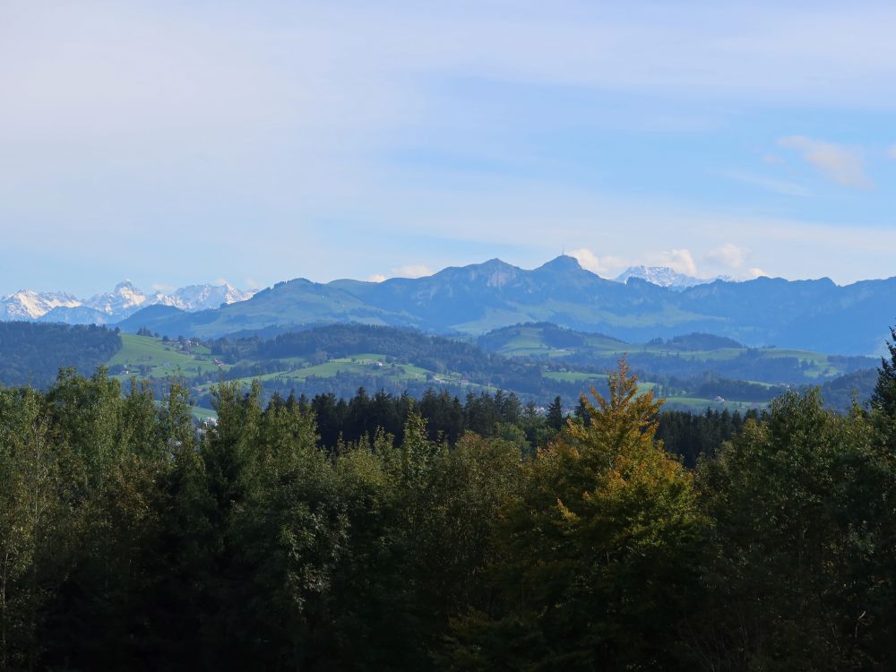 Blick Richtung Kamor und Hoher Kasten