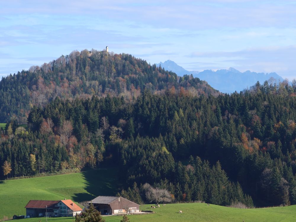 Iddaburg und Säntis