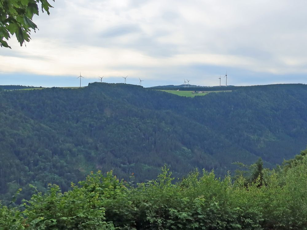 Blick zum Plattenhof