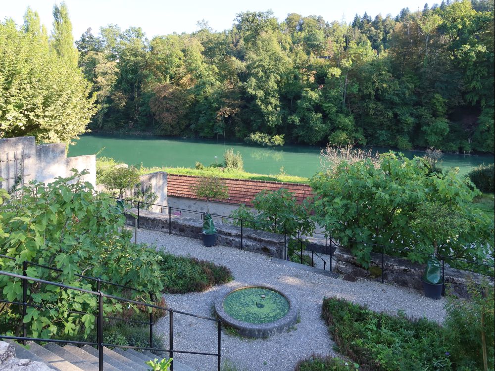 Klostergarten und Limmat