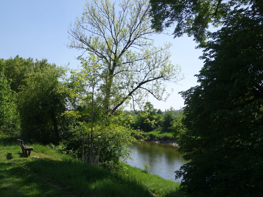 Sitzbank an der Thur