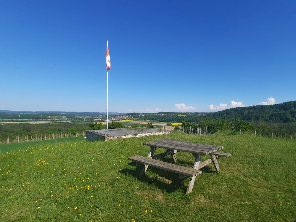 Sitzbank auf dem Hummenberg