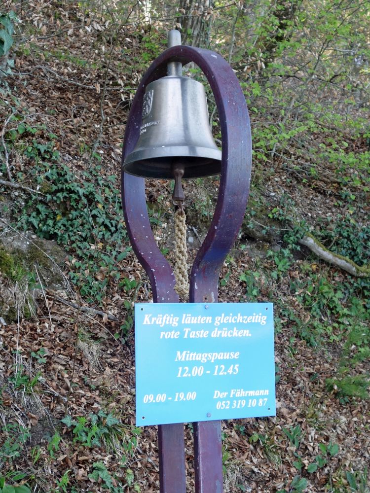 Glocke für Rheinfähre