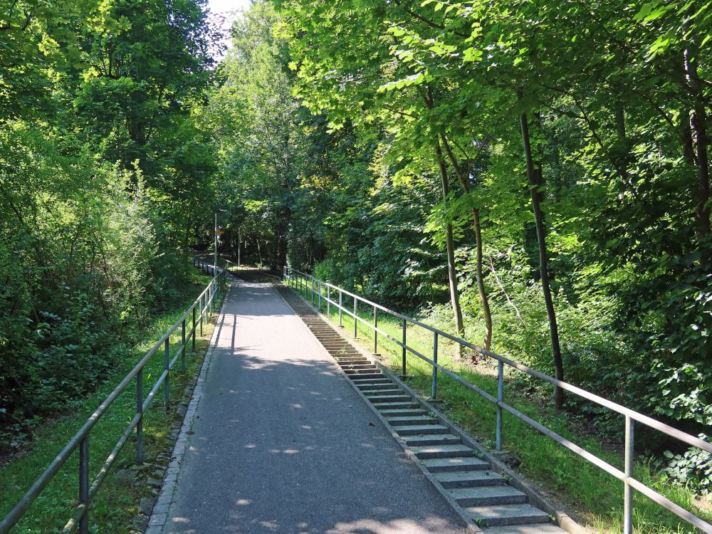 Treppe am Strassenrand