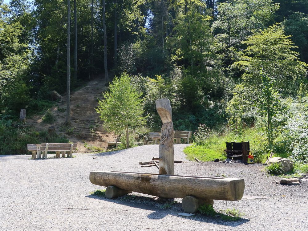 Grillplatz mit Brunnen