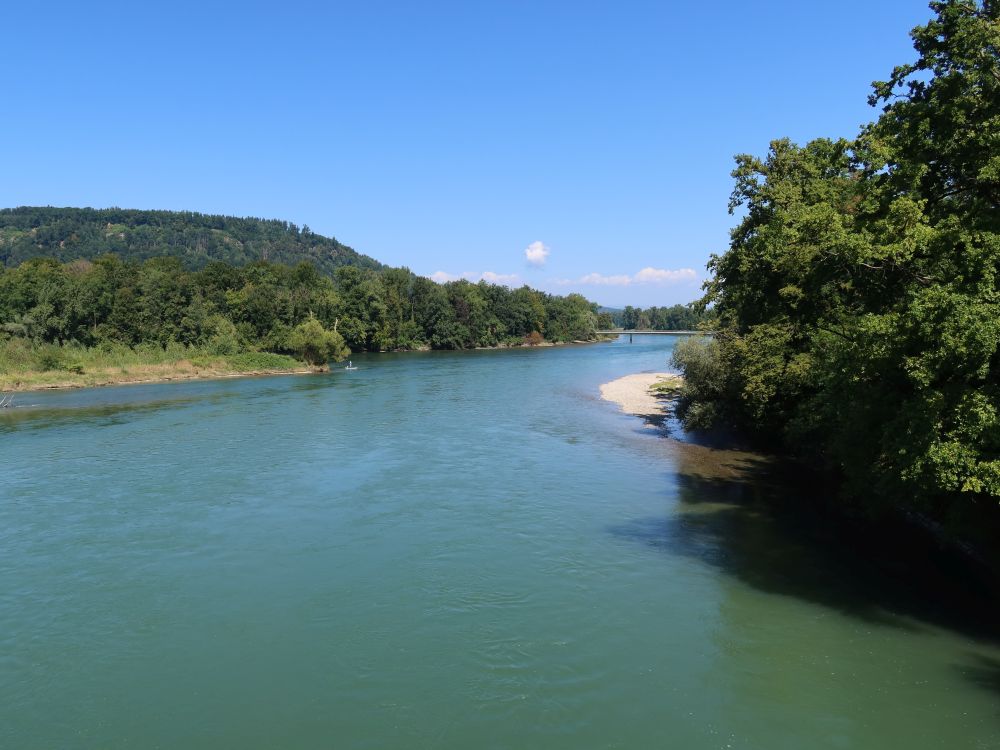 Reussmündung und Aare