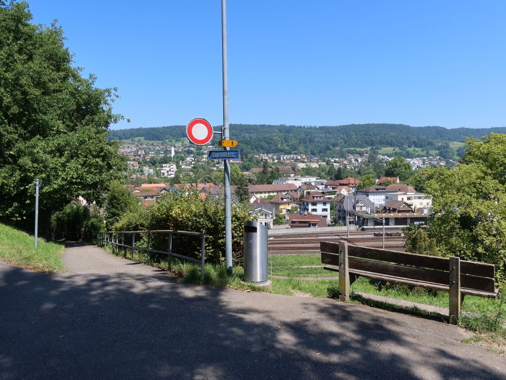 Blick von Geelig auf Turgi