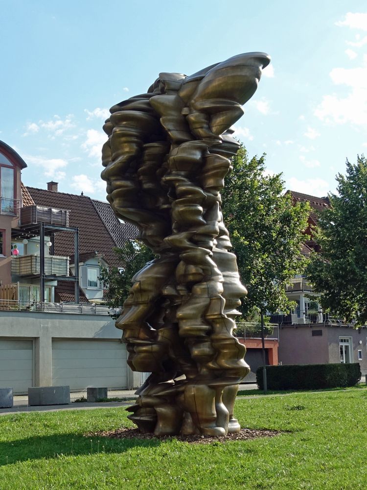 Skulptur  am Gerber-Ufer