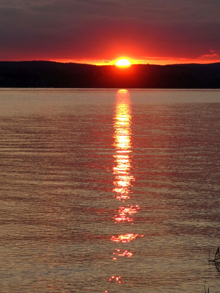 Sonnenuntergang am Überlinger See