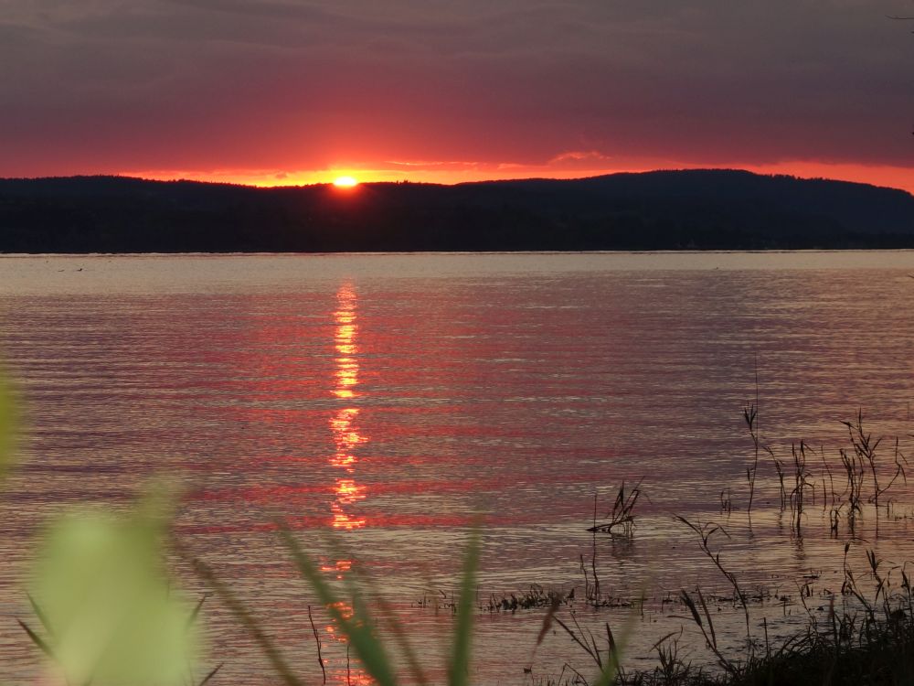 Sonnenuntergang am Überlinger See