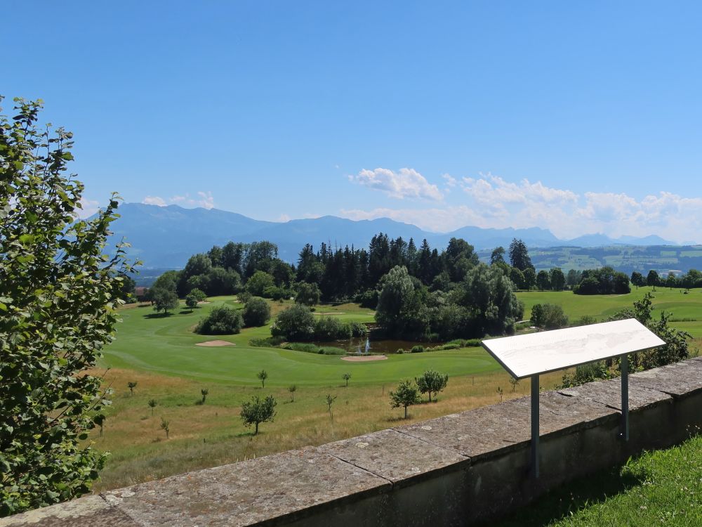 Pilatus und Panoramatafel