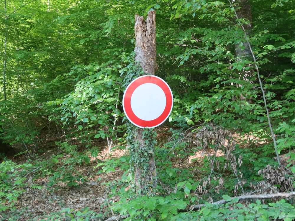 Durchfahrtverbot