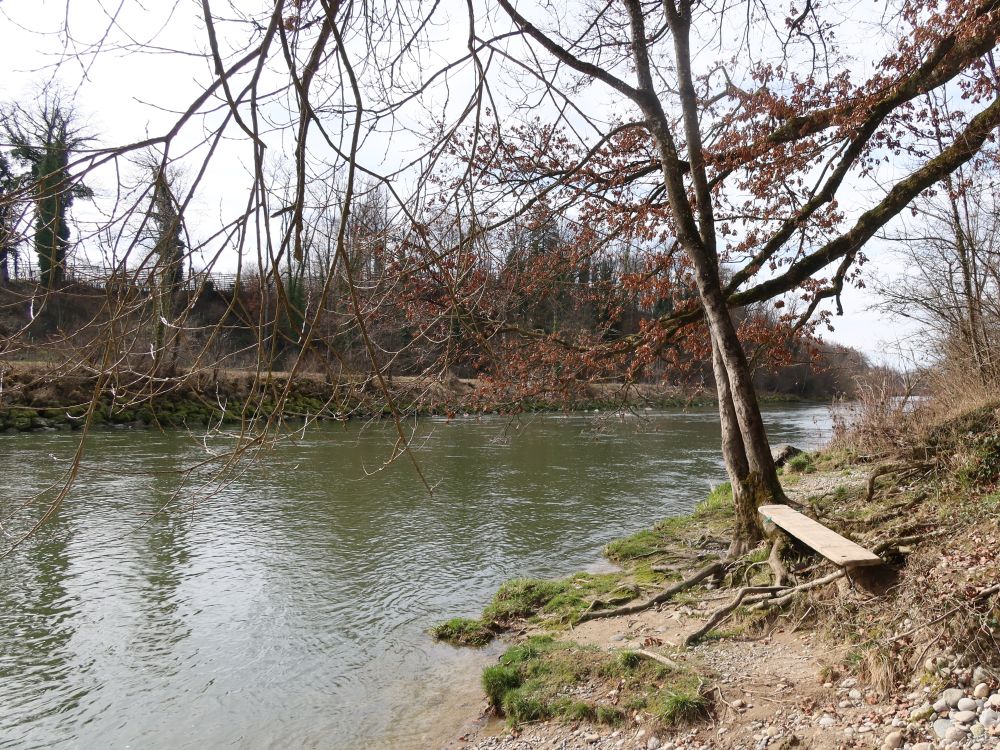 Sitzbank am Thurufer