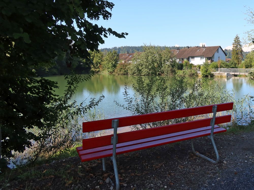 Sitzbank am Teiliger Weiher