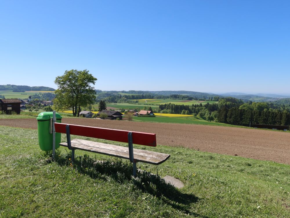 Sitzbank mit Ausblick