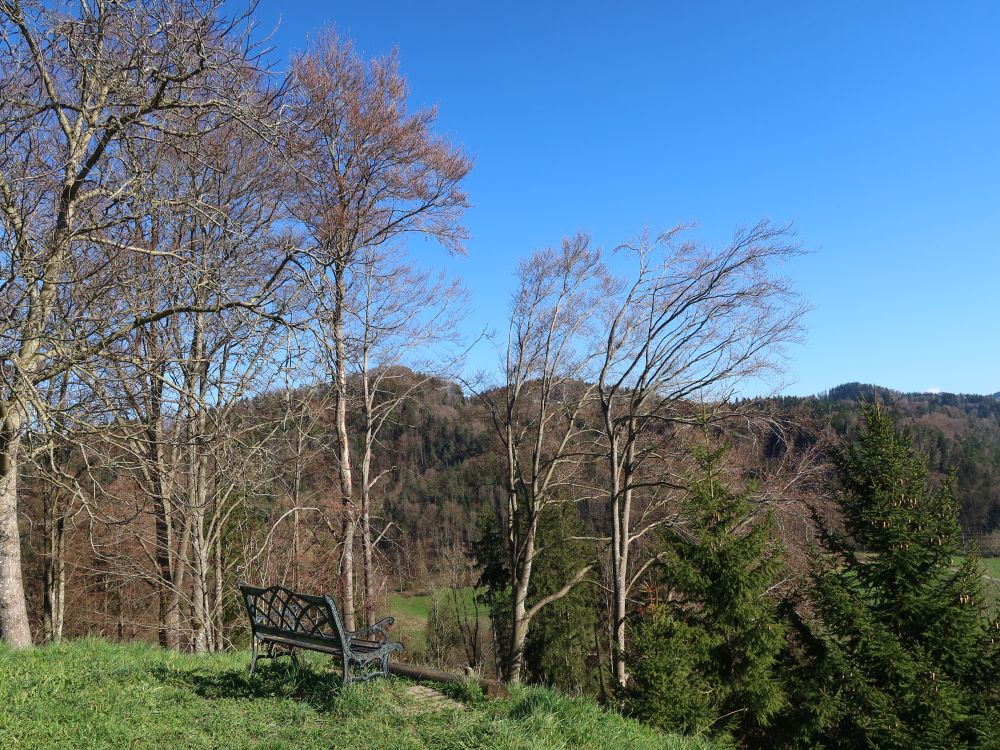 Gusseiserne Sitzbank