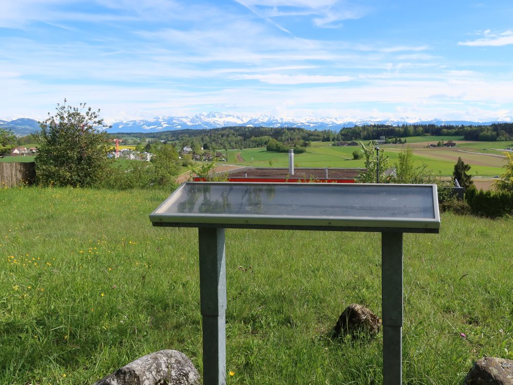 Panoramatafel bei Steinacher