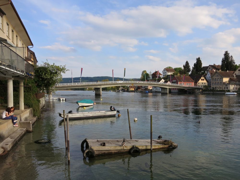 Rheinbrücke in Stein