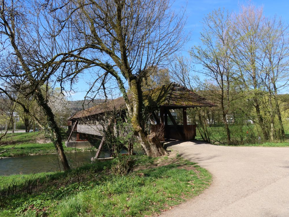 Historische Holzbrücke