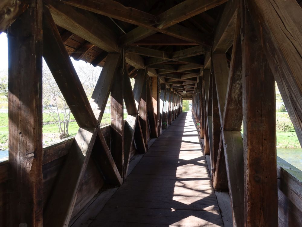 Historische Holzbrücke