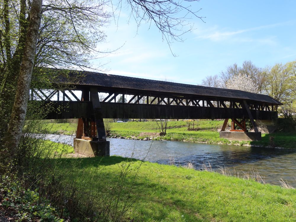 Historische Holzbrücke