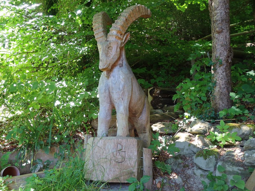 Holzsteinbock