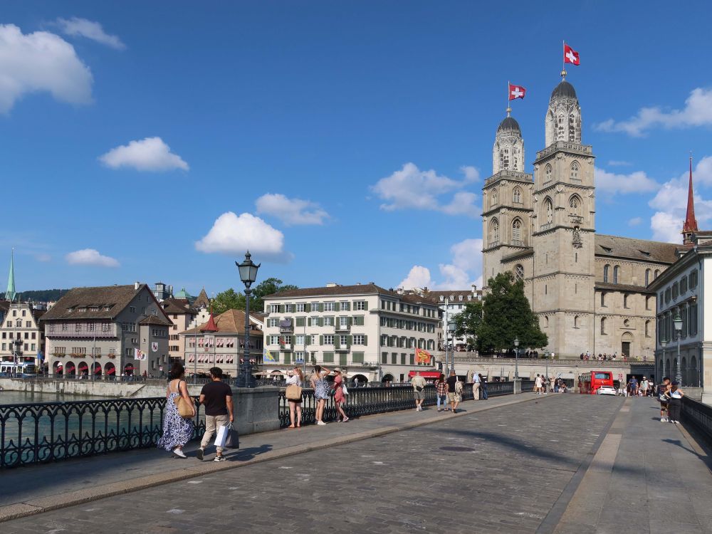 Münsterbrücke und Grossmünster